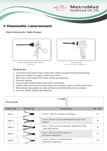 Endo Instruments / Endo Grasper