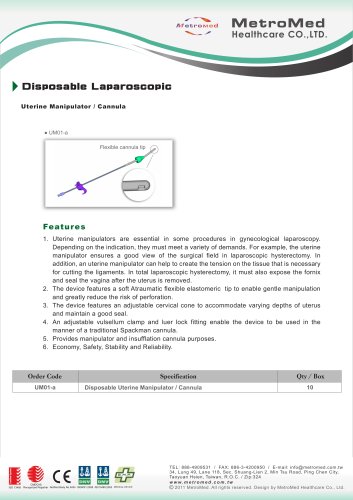 Uterine Manipulator / Cannula