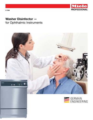 Medical  Washer - Ophthalmic Instruments