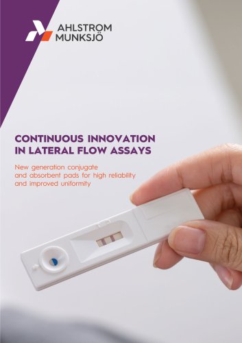 Innovation in Lateral Flow Assays