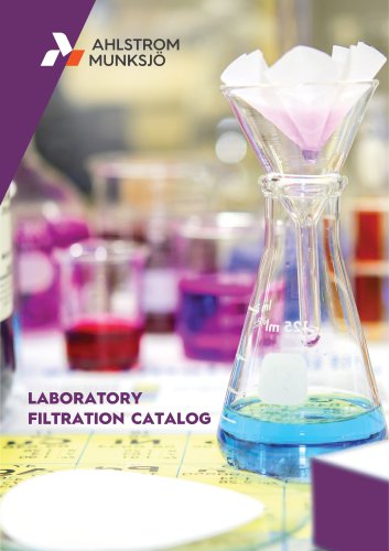 LABORATORY FILTRATION CATALOG