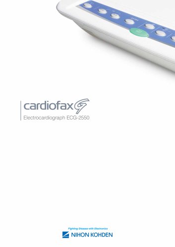 ECG-2550 Cardiofax V Electrocardiograph