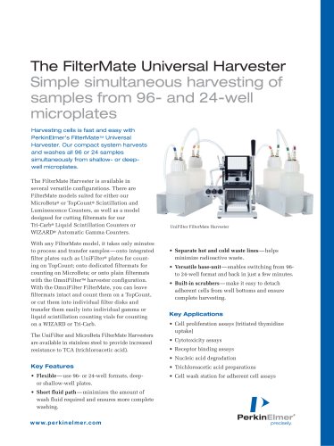 The FilterMate Universal Harvester