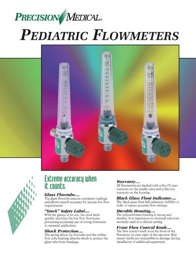 Pediatric Flowmeter Brochure