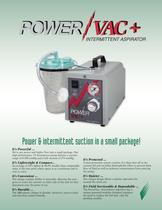 PM63 PowerVac+ Intermittent Aspirator Brochure