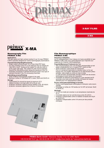 PRIMAX X-MA