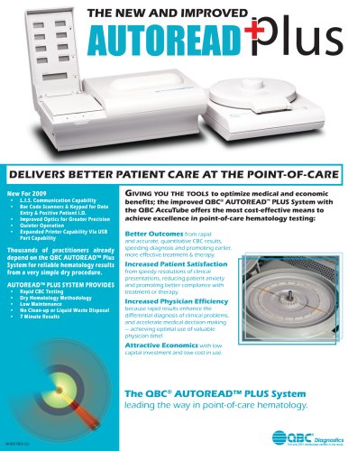 Brochure: QBC Autoread Plus