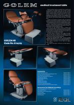 Golem 4S treatment table