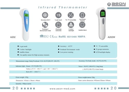 A202 Infrared Thermometer