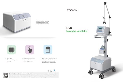 Electronic ventilator NV Series