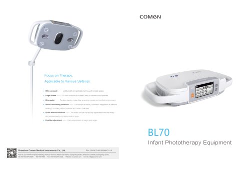 Infant Phototherapy Equipment BL70