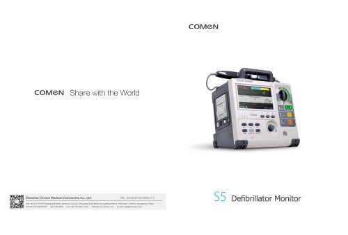 semi-automatic external defibrillator S5