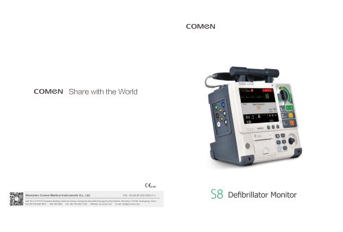 semi-automatic external defibrillator S8