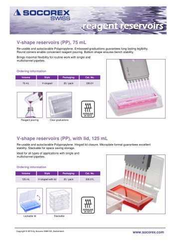 Reagent Reservoirs