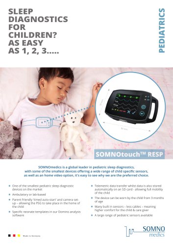 SOMNOtouch™ RESP for pediatrics