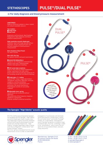Dual Pulse Stethoscope