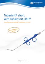 TubaVent short with TubaInsert ONE
