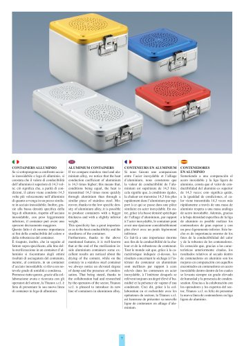 ALUMINIUM CONTAINERS