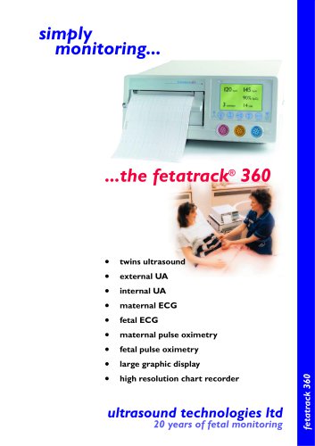 Fetatrack 360 intrapartum fetal monitor