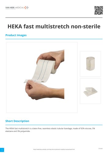 HEKA fast multistretch non-sterile