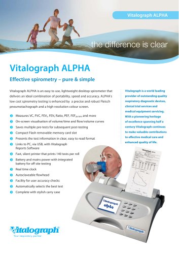 Vitalograph ALPHA