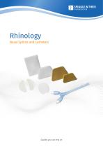Rhinology Nasal Splints and Catheters