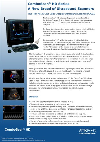 ComboScan® HD Series datasheet