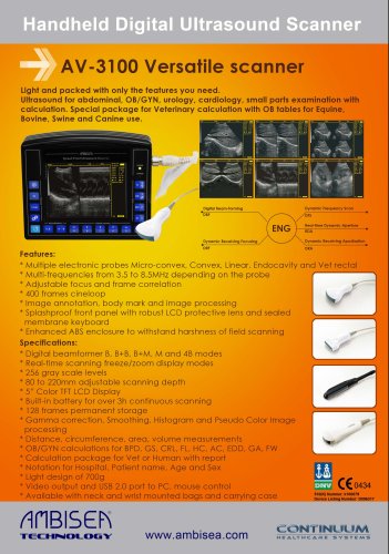 Ultrasound Scanners Portfolio