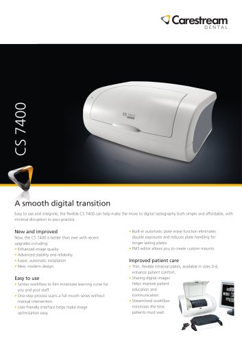 CS 7400 System Information Sheet