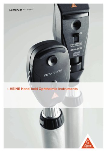 BETA200 RETINOSCOPE WITH HEINE PARASTOP® 3.5 V