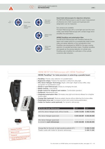 Retinoscopes