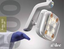 A-dec 500 LED dental light