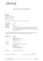 DECLARATION OF CONFORMITY ERG-Jet