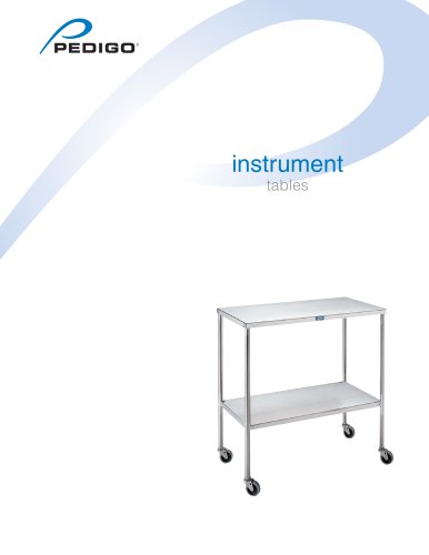 Instrument Tables