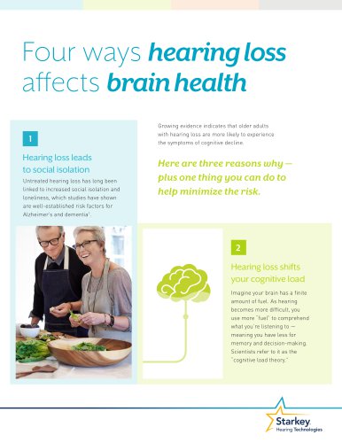 Four ways hearing loss affects brain health