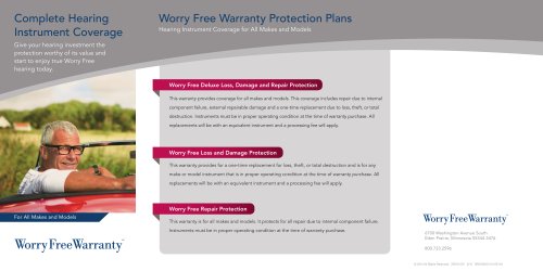 Worry Free Warranty Protection Plans