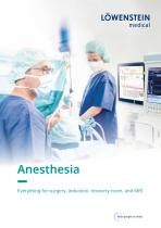 Brochure anaesthesia