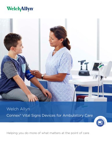 Connex® Vital Signs Devices for Ambulatory Care