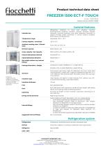 FREEZER 1500 ECT-F TOUCH
