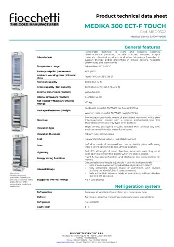 MEDIKA 300 ECT-F TOUCH