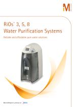 RiOs 3, 5, 8 Water Purification Systems