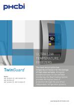 TwinGuard ULTRA LOW TEMPERATURE FREEZERS