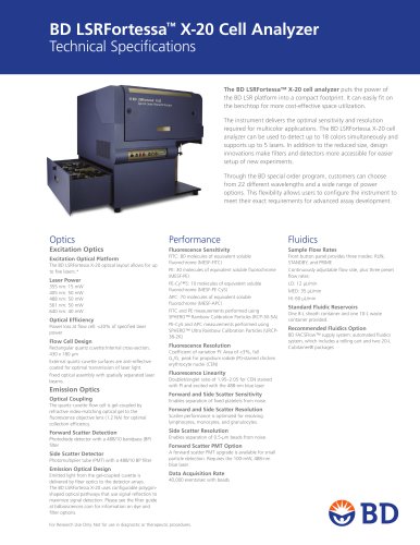 BD LSRFortessa™ X-20 Cell Analyzer