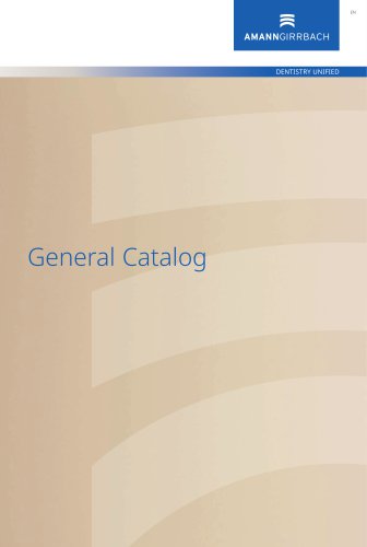 AG General Catalogue