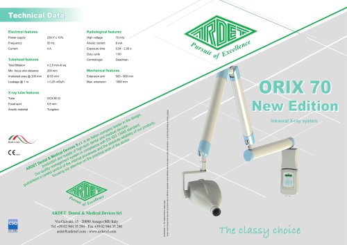 ORIX 70 New Edition