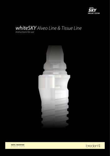 whiteSKY – Instructions for use