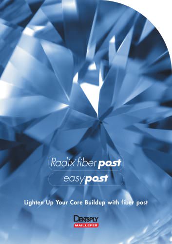 Radix fiber post