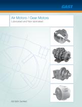 Air Motors/Gear Motors, Lubricated and Non-Lubricated
