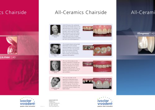 All-Ceramics chairside