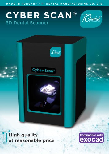 3D Dental Scanner Cyber Scan